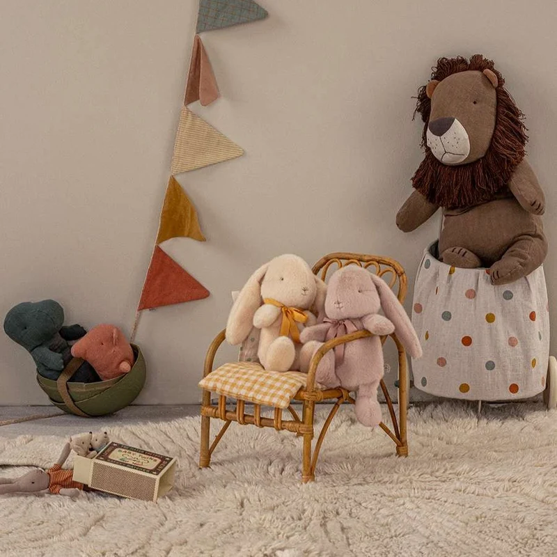 Peluche Lapin, Petit - Crème