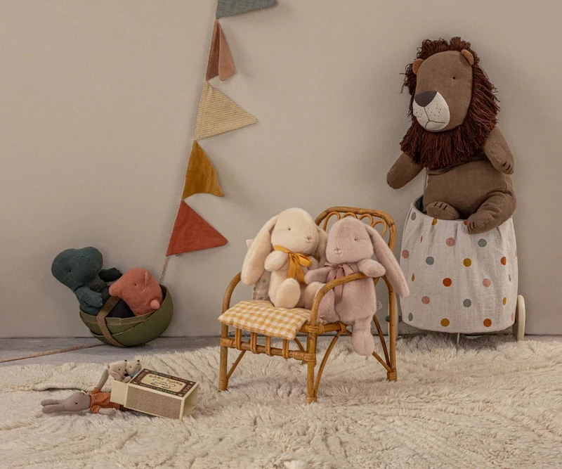 Peluche Lapin, Moyen - Crème