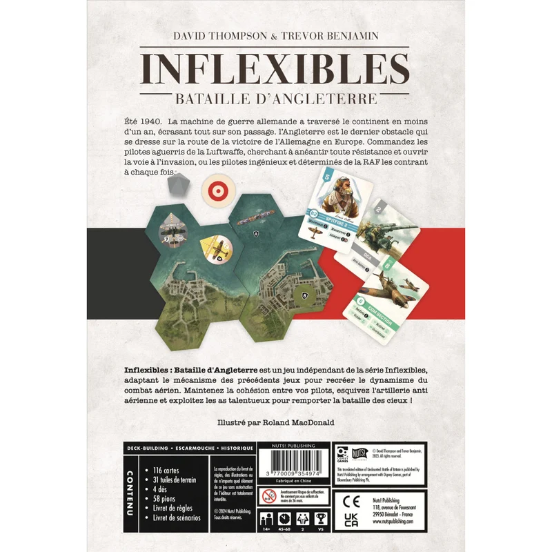 Inflexibles : Bataille d'Angleterre (FR)