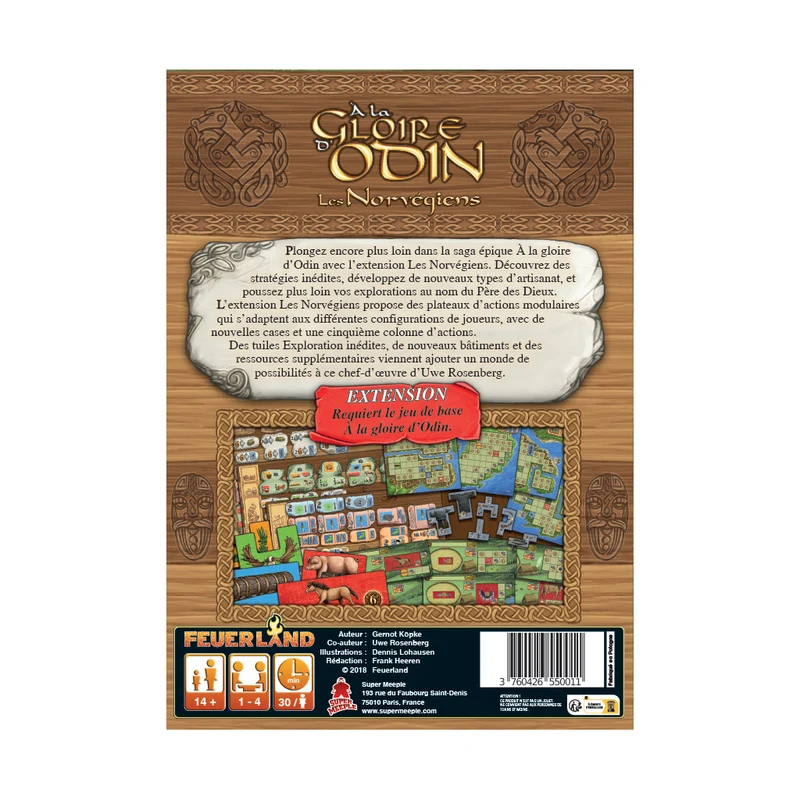 À la gloire d'Odin - Ext. Les Norvégiens (FR)