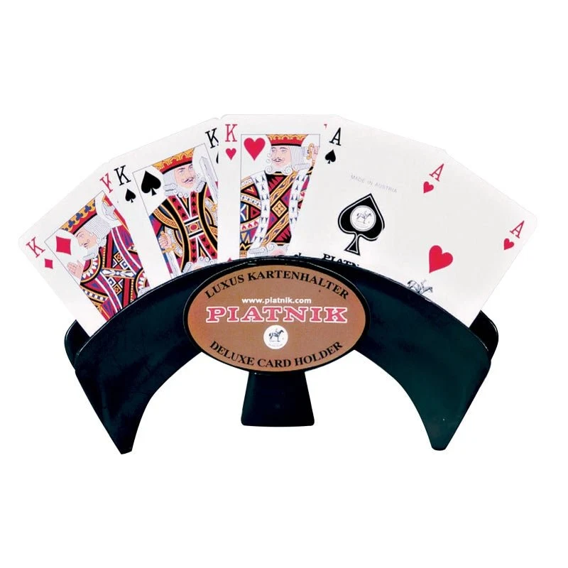 Porte-cartes plastique noir