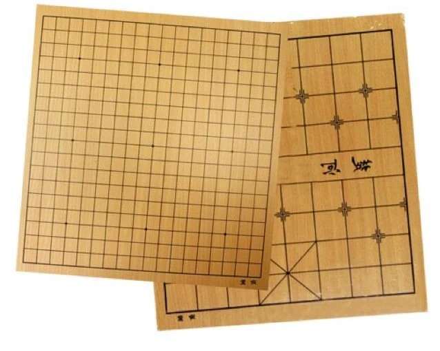 Goban - plateau de jeu de Go réversible Go / Xiang-QI - 19 lignes
