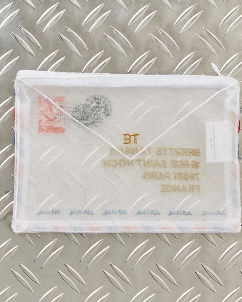 Brigitte Tanaka - Pochette En Organza Enveloppe