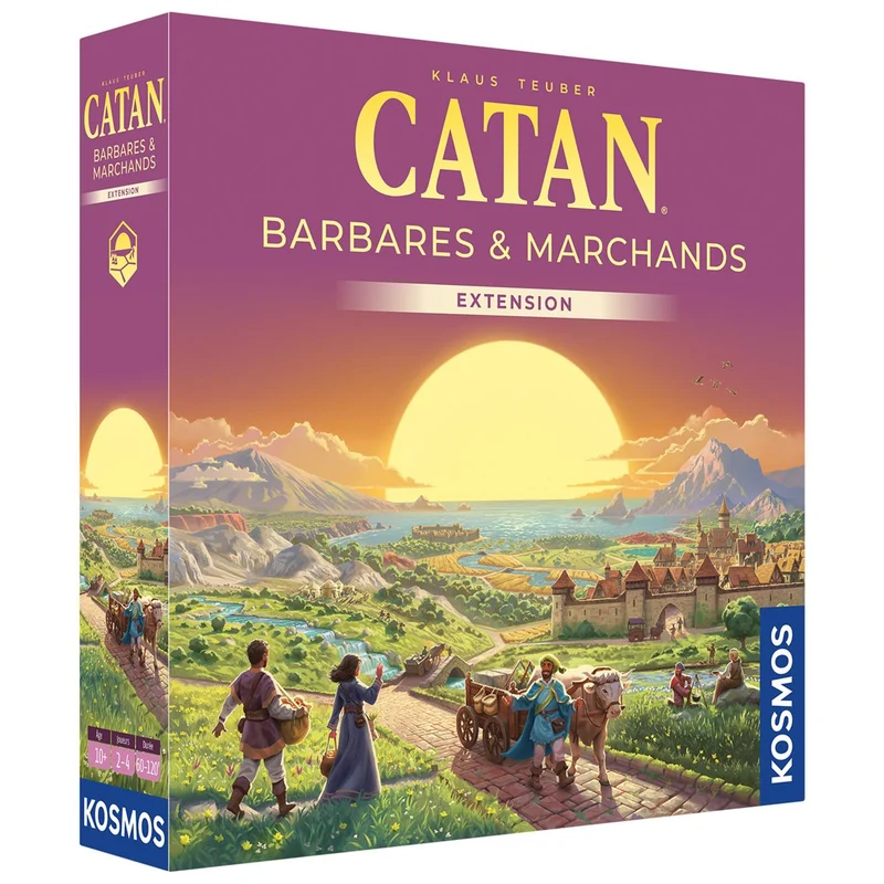 Catan-Ext. Barbares et Marchands 3/4j. 6e éd. (FR)