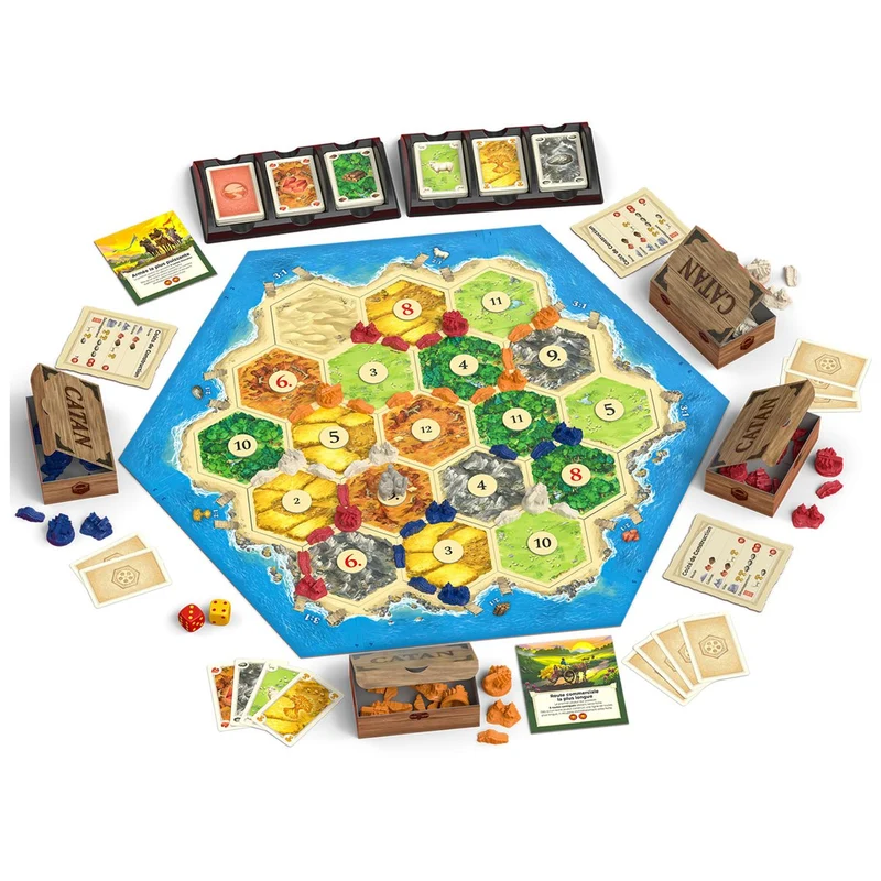 Catan-Ext. Barbares et Marchands 3/4j. 6e éd. (FR)