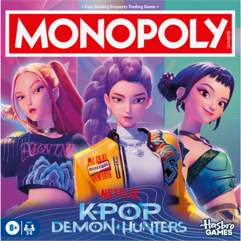 Jeu Monopoly K-Pop Demon Hunters