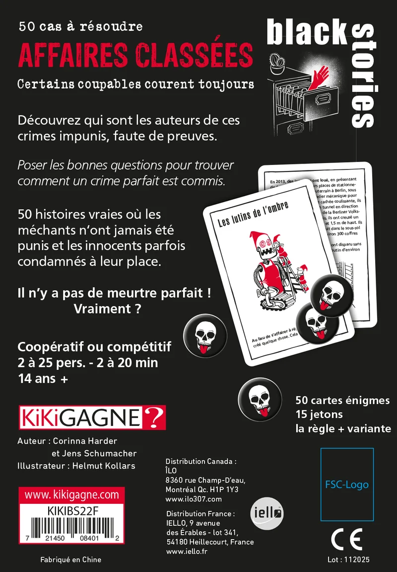 Black Stories - Affaires classées (FR)