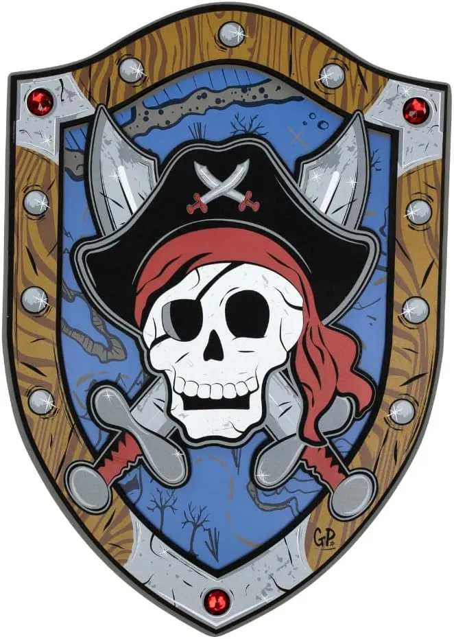 Bouclier Pirate Capitaine Skully