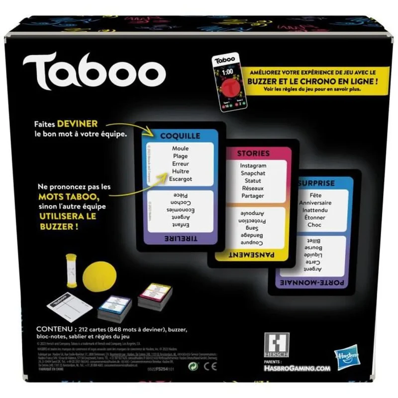 Taboo - nouvelle édition 2023