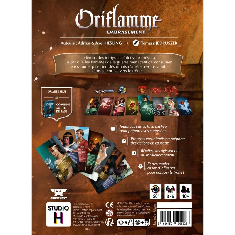 Oriflamme Embrasement