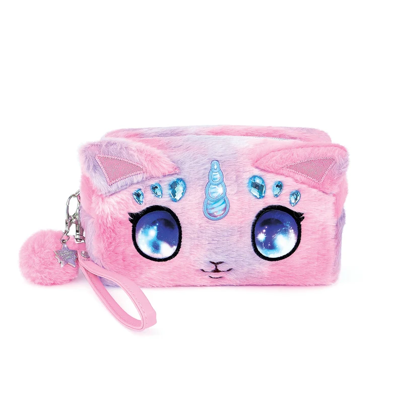 Trousse beauté / Trousse à crayons peluche Agatha