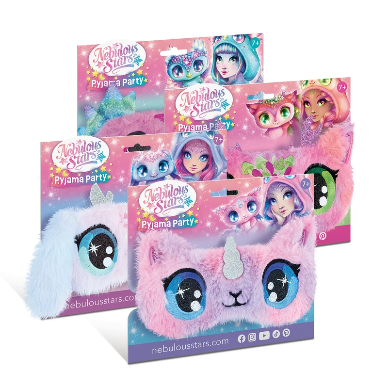 Masque de sommeil peluche - Pyjama Party