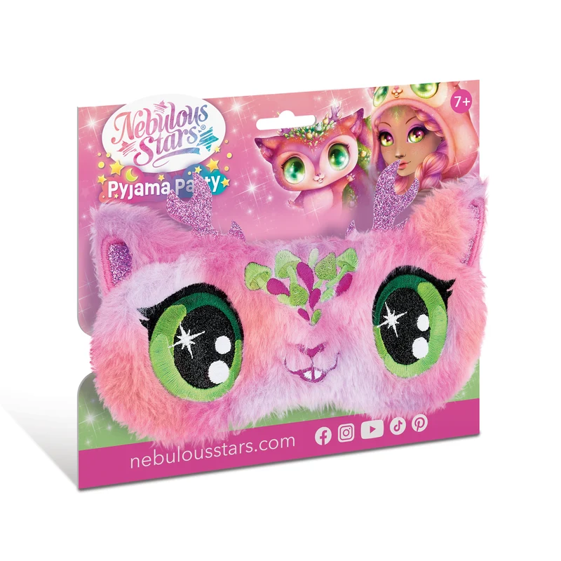 Masque de sommeil peluche - Pyjama Party