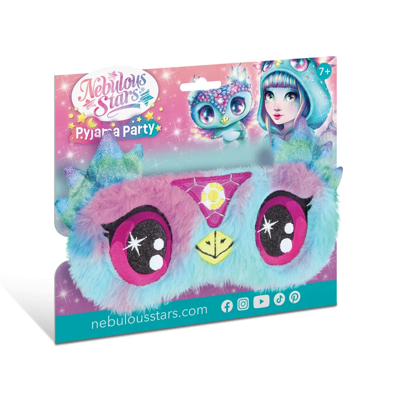 Masque de sommeil peluche - Pyjama Party