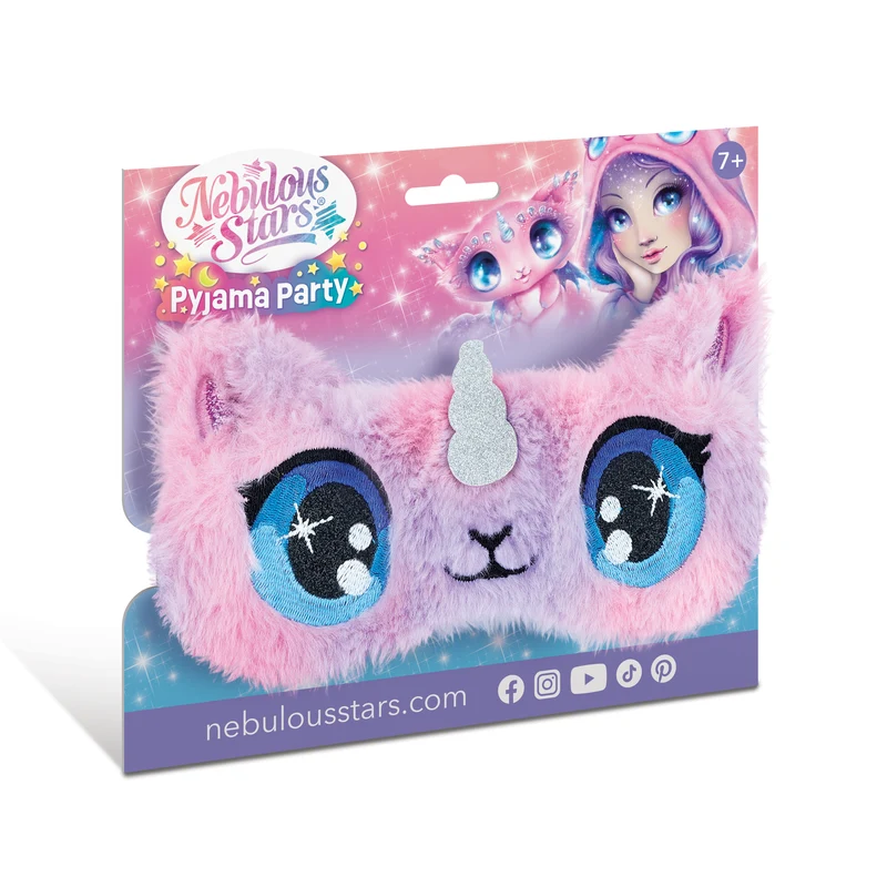 Masque de sommeil peluche - Pyjama Party