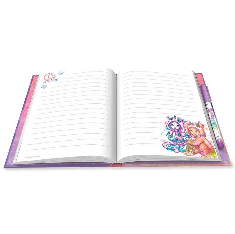Cahiers de notes de luxe blancs - Pyjama Party