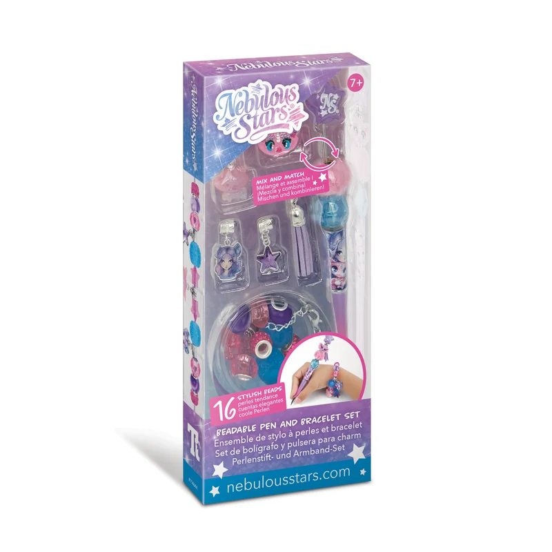 Ensemble de stylo à perles et bracelet