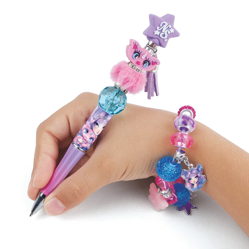 Ensemble de stylo à perles et bracelet