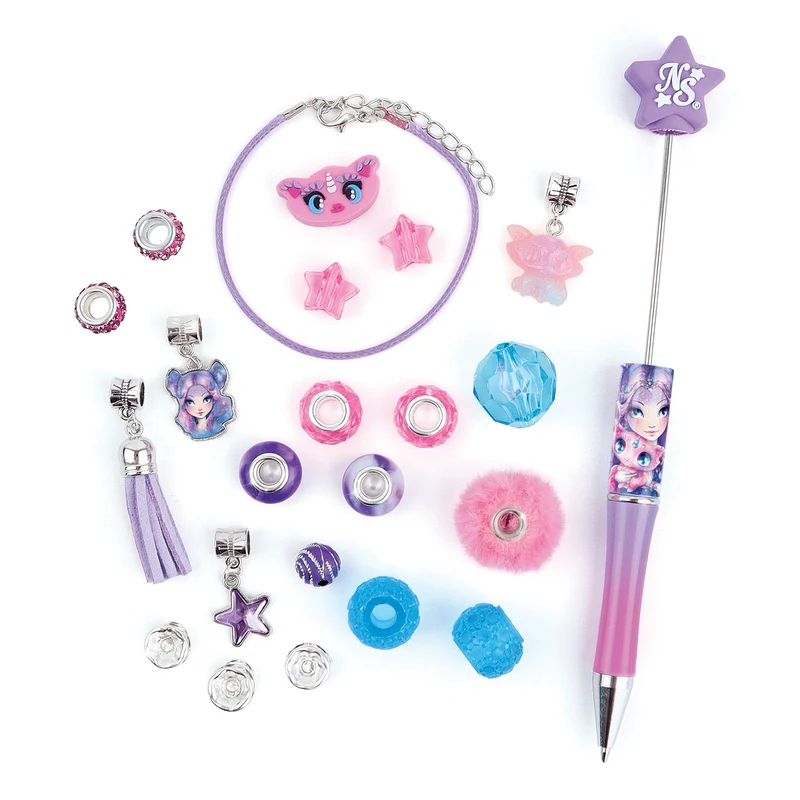 Ensemble de stylo à perles et bracelet
