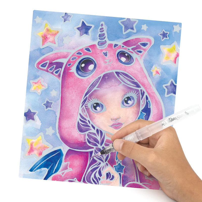 Livre d’aquarelle magique - Pyjama Party