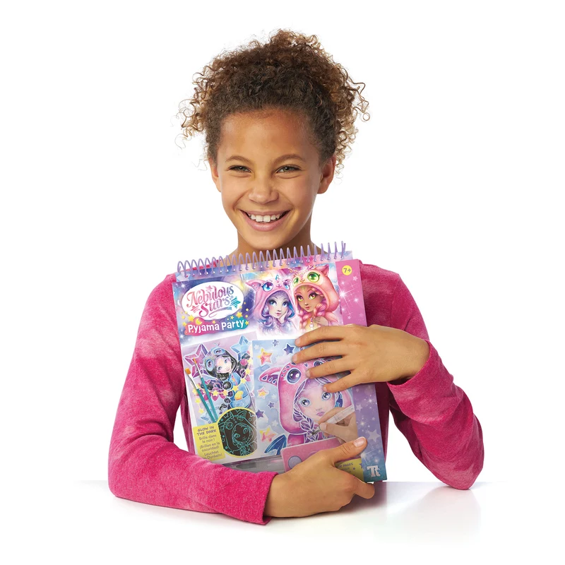 Livre d’aquarelle magique - Pyjama Party