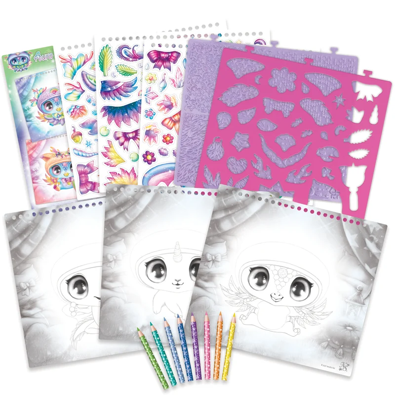 Carnet de croquis - Pyjama Party Animoulous