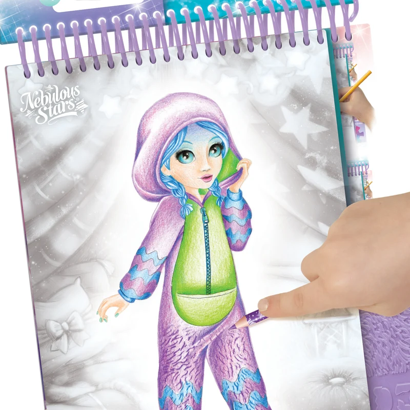 Carnet de croquis de mode - Pyjama Party