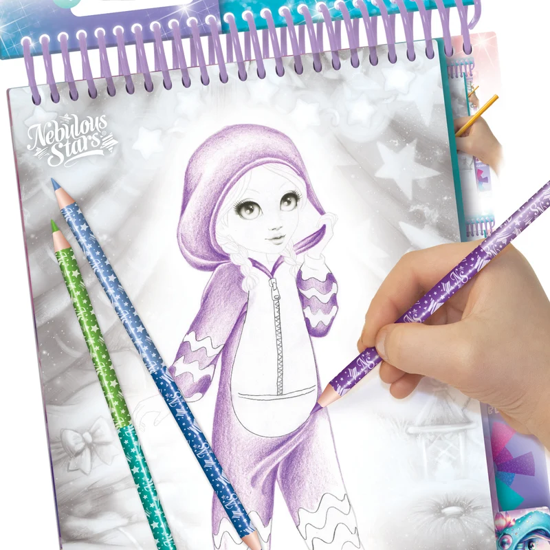 Carnet de croquis de mode - Pyjama Party