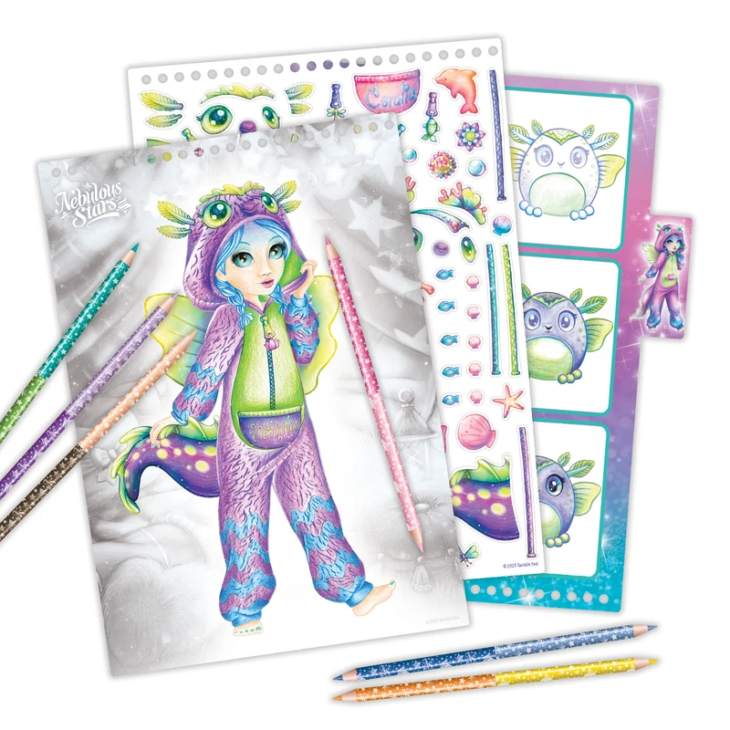 Carnet de croquis de mode - Pyjama Party