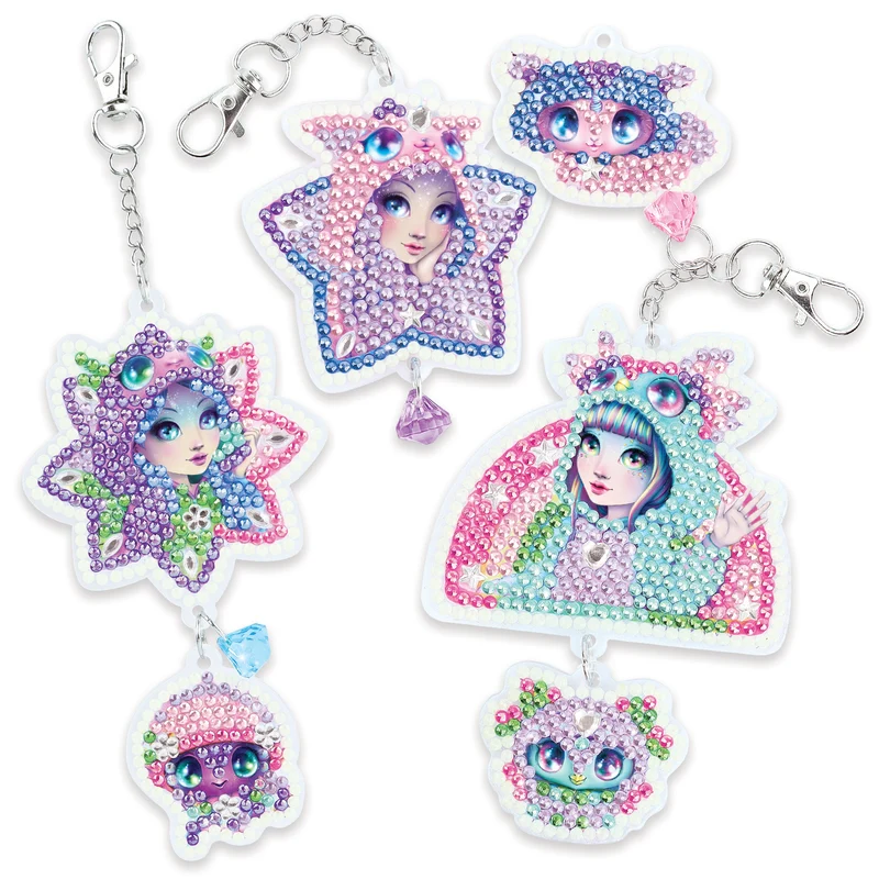 Porte-clés scintillants - Pyjama Party