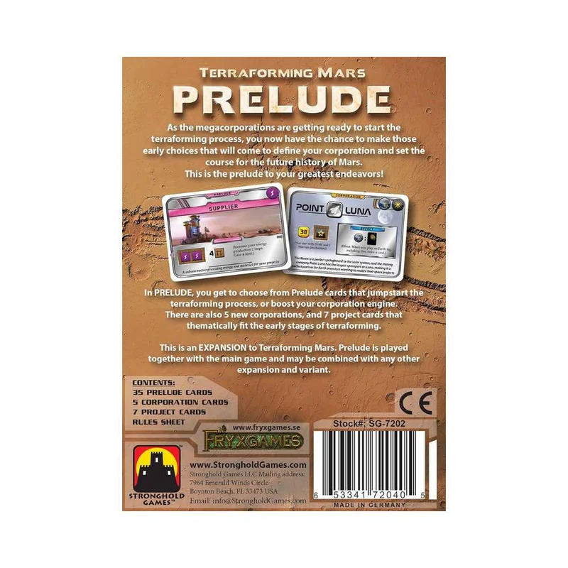 Terraforming Mars: Prelude (EN)