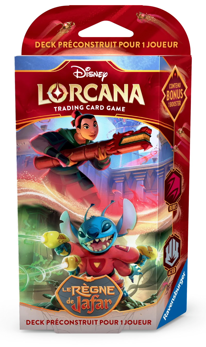 Lorcana - Set 8 le Règne de Jafar - Deck Mulan & Stitch