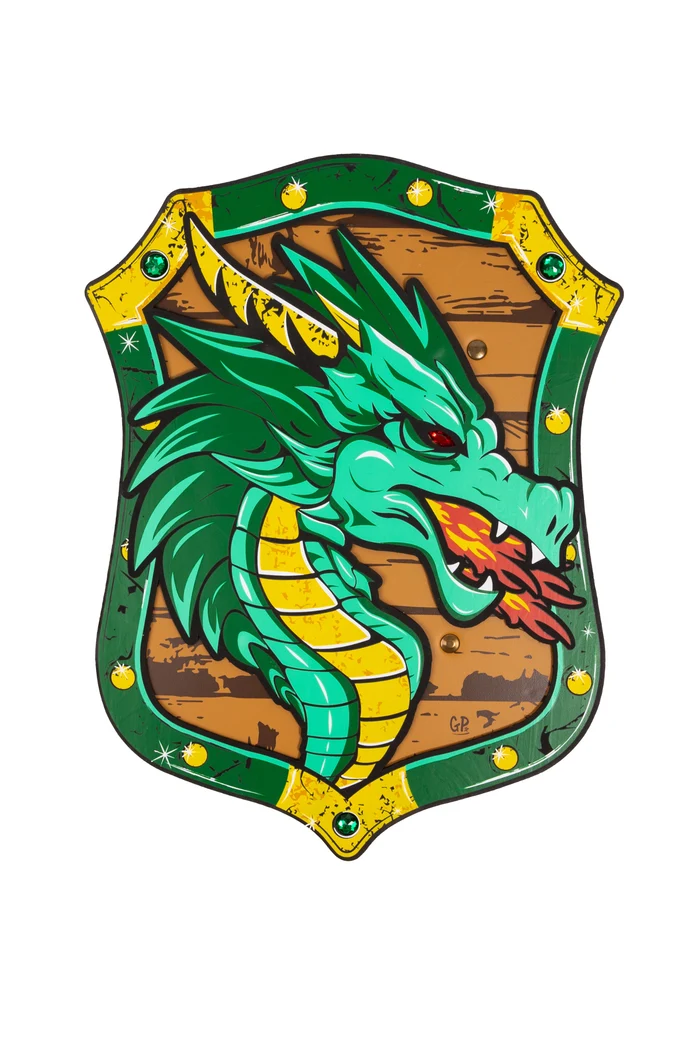 Bouclier Dragon vert