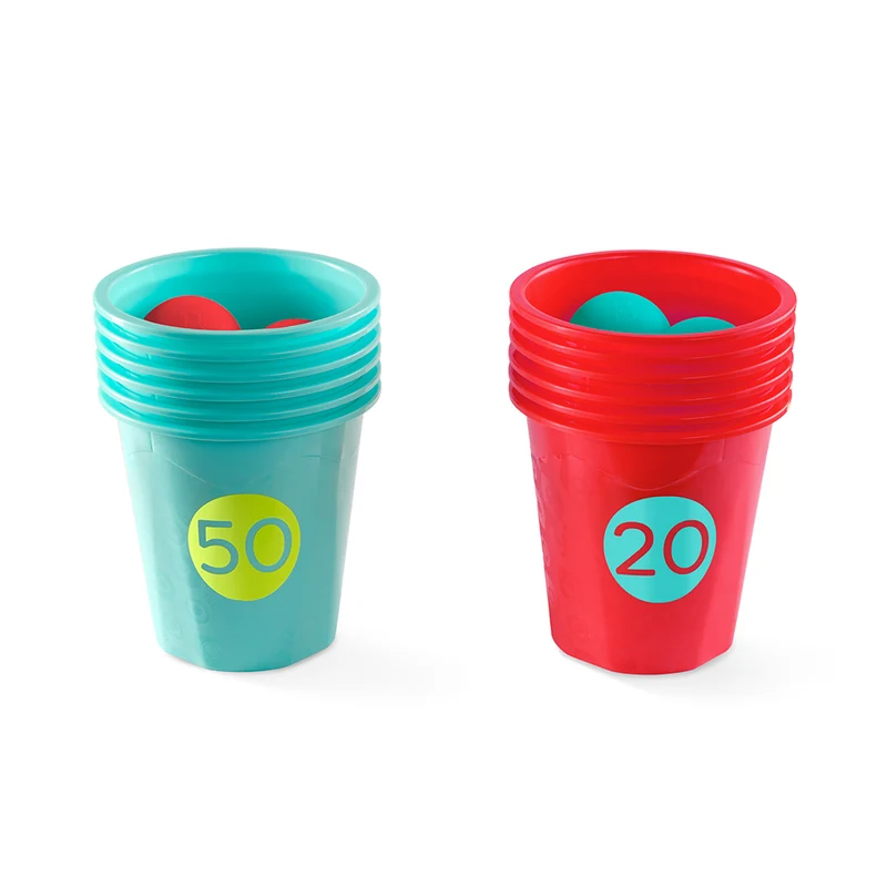 B. Sports - Seaux emboitables Jeu de lancer 2 en 1