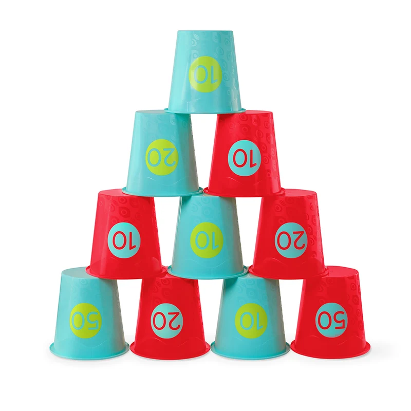 B. Sports - Seaux emboitables Jeu de lancer 2 en 1