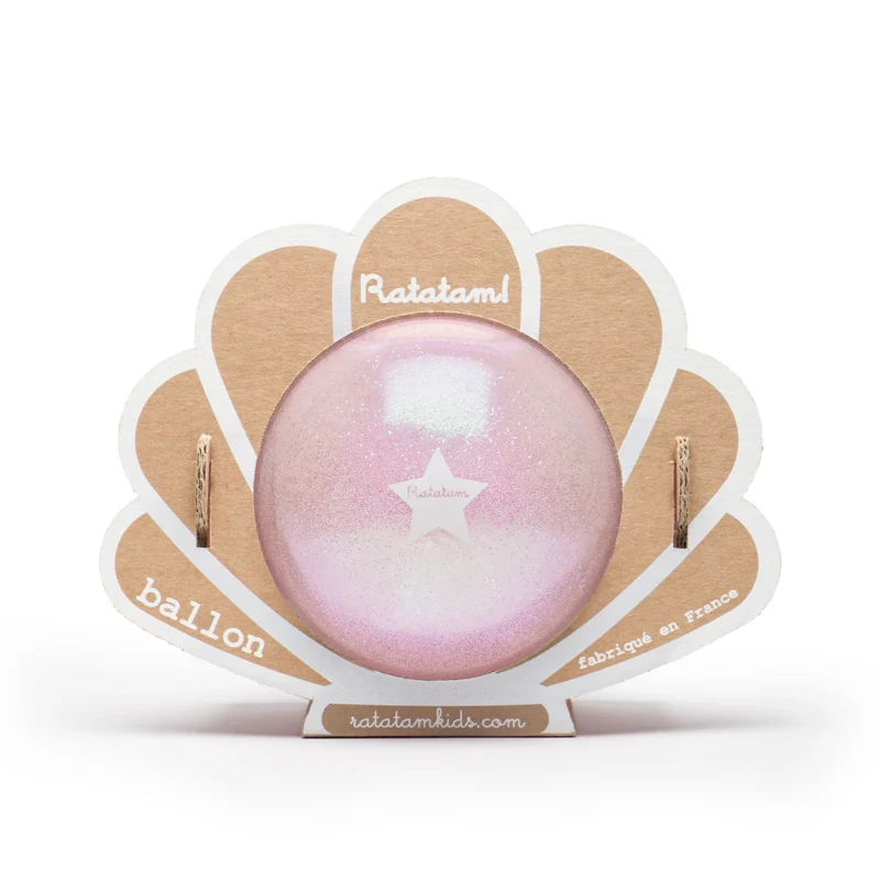 Ballon Coquillage Rose 10 Cm