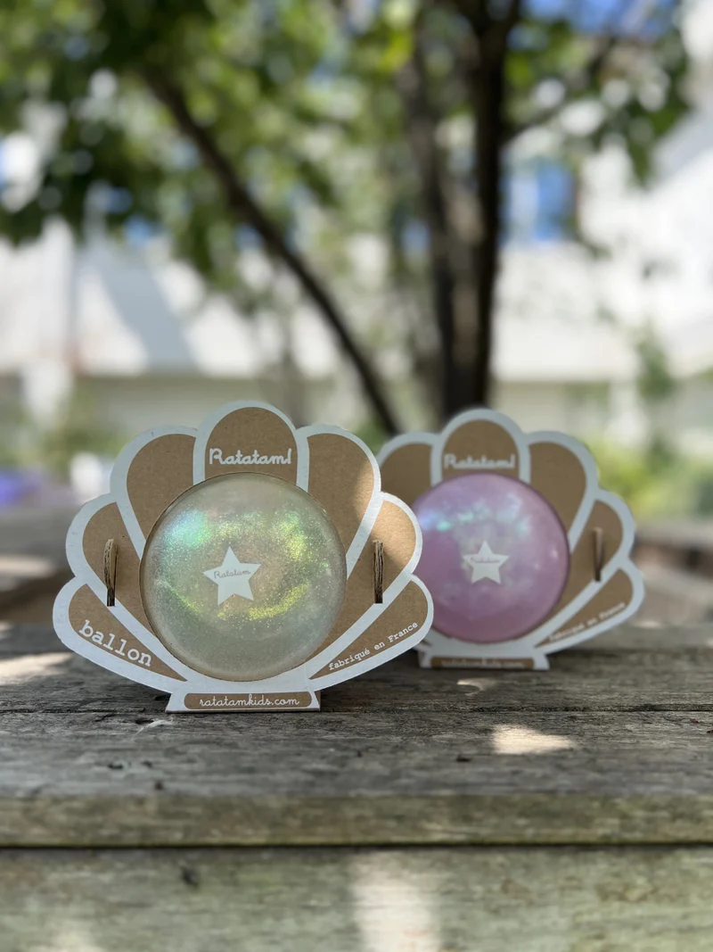Ballon Coquillage Rose 10 Cm