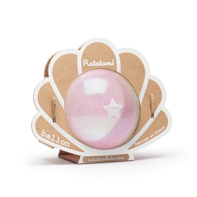 Ballon Coquillage Rose 10 Cm