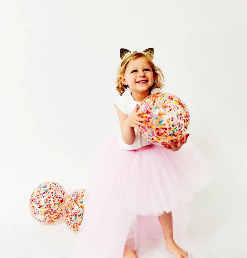 Ballon Confetti Multico 10 Cm