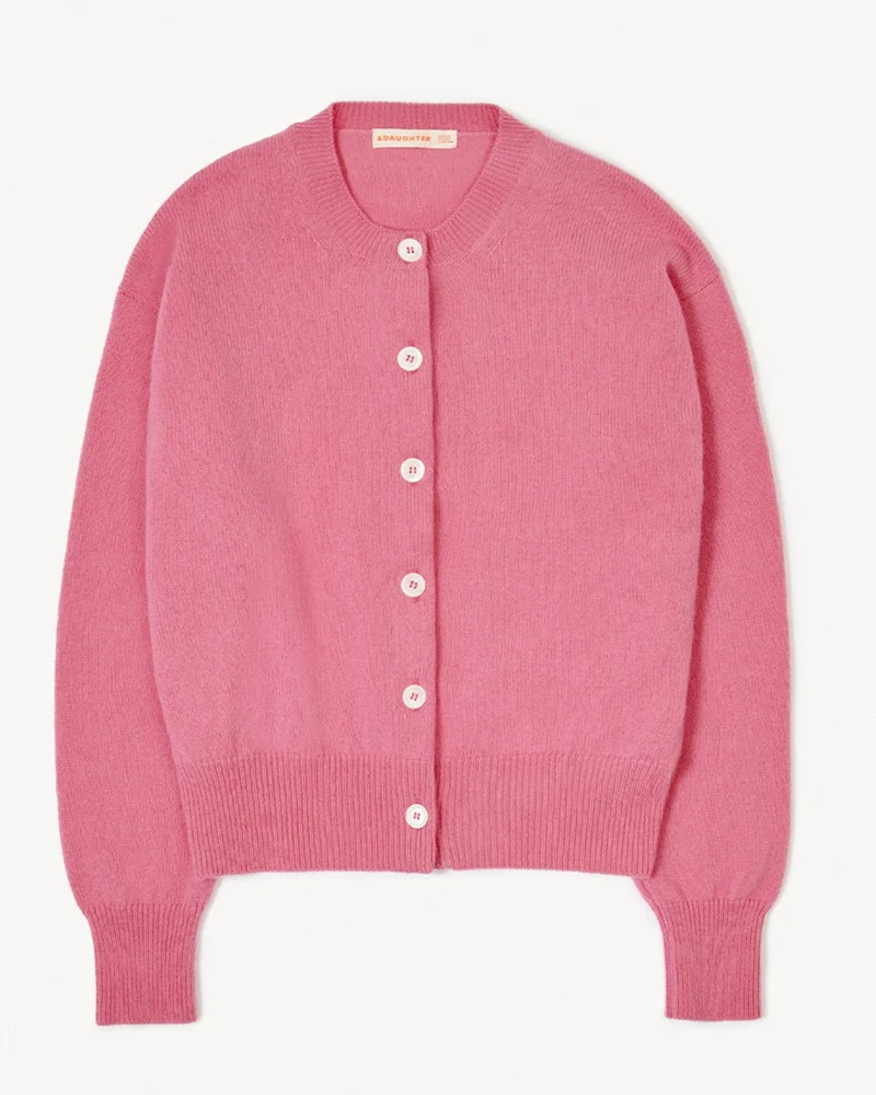 & Daughter - Cardigan Ada - Rose