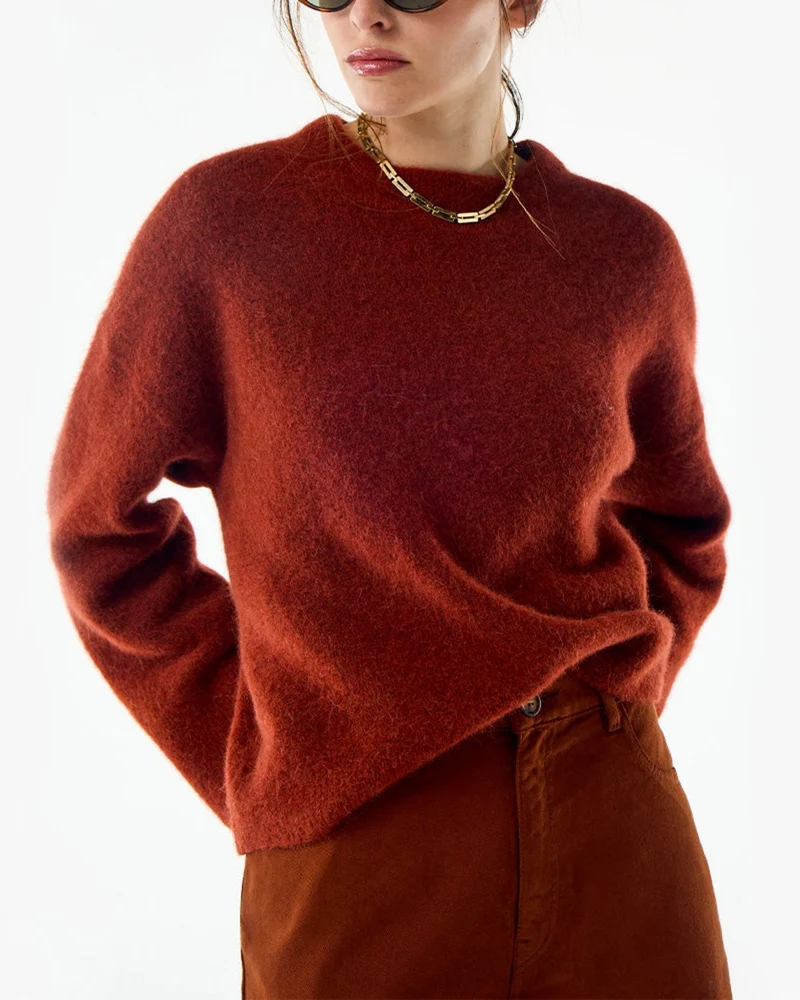 Belle Pièce - Pull Kipling - Ocre Rouge