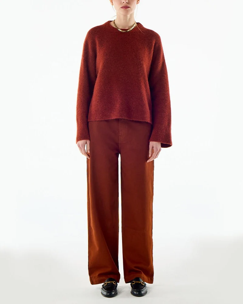 Belle Pièce - Pull Kipling - Ocre Rouge