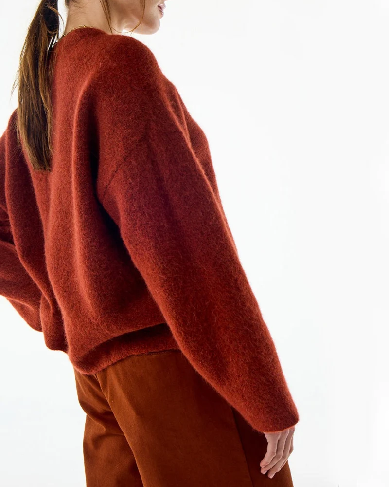 Belle Pièce - Pull Kipling - Ocre Rouge