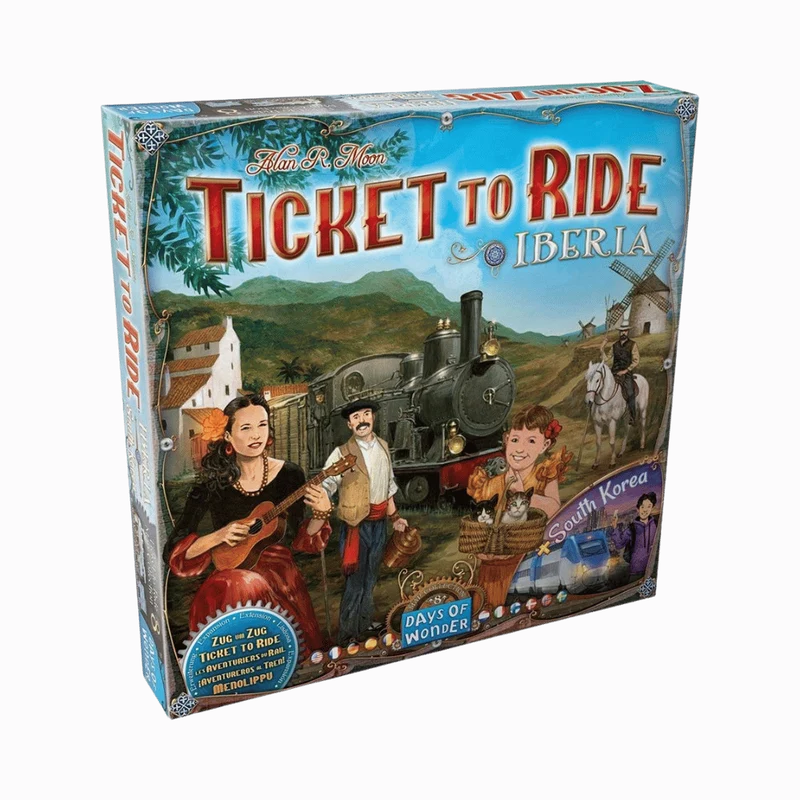 Ticket to Ride: Map #8 - Iberia & South Korea (ML)
