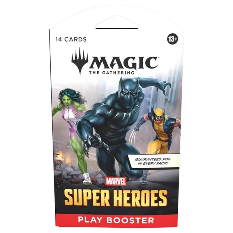 MTG Magic the Gathering: Marvel Super Heroes Play Sleeved Booster (EN)