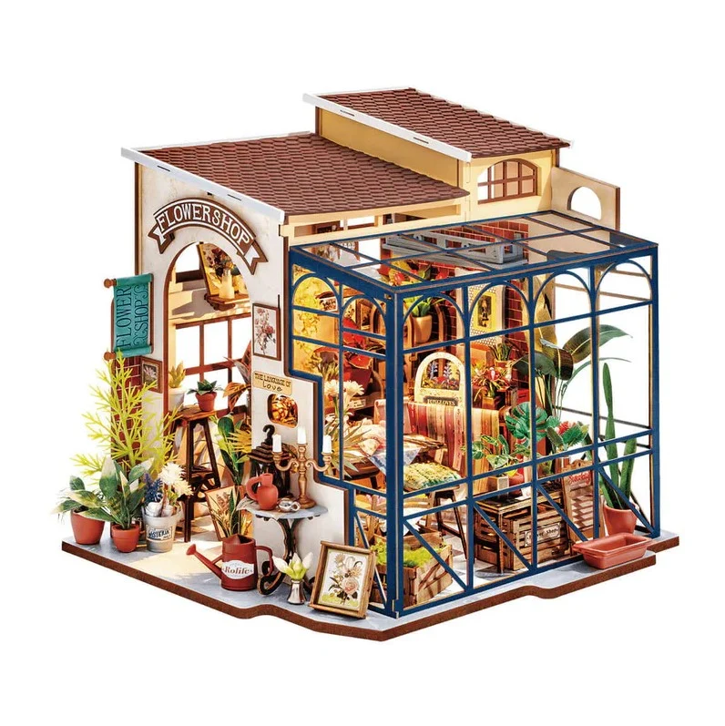Diorama - Le magasin de fleur d'Émily