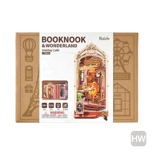 Serre-livre "BookNook" Café Holiday