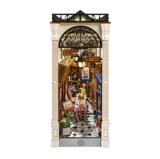 Serre-livre "BookNook" Rencontre dans une arcade