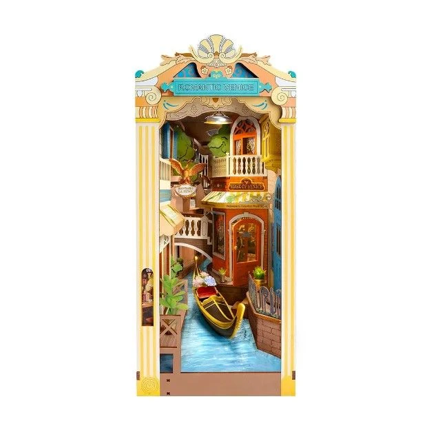 Serre-livre "BookNook" Venise romantique