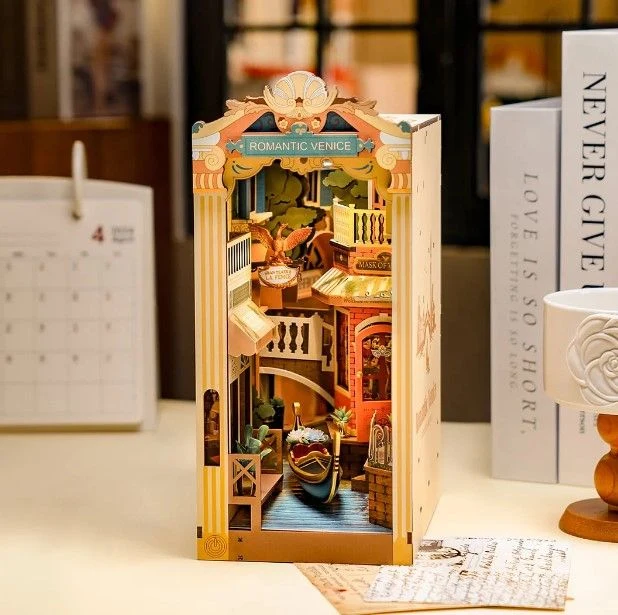 Serre-livre "BookNook" Venise romantique